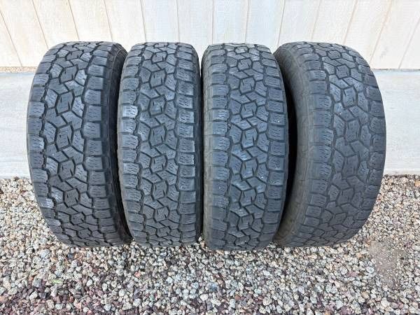 (4) TOYO OPEN COUNTRY A/T III Off-Road All-Terrain 215/65/16 tires - $300