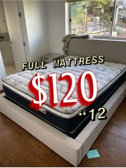 New full mattress only $120