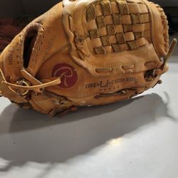 Vintage Rawlings RBG36 12” Reggie Jackson Baseball Softball Size Glove RHT