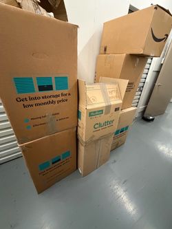 Moving Boxes / Cardboard Boxes - Various Sizes – $5 Each