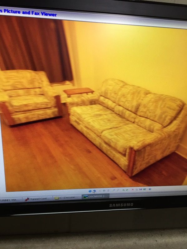 Sofa Bed and chair set