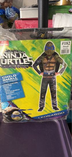 TMNT Leonardo Child Halloween Costume Small