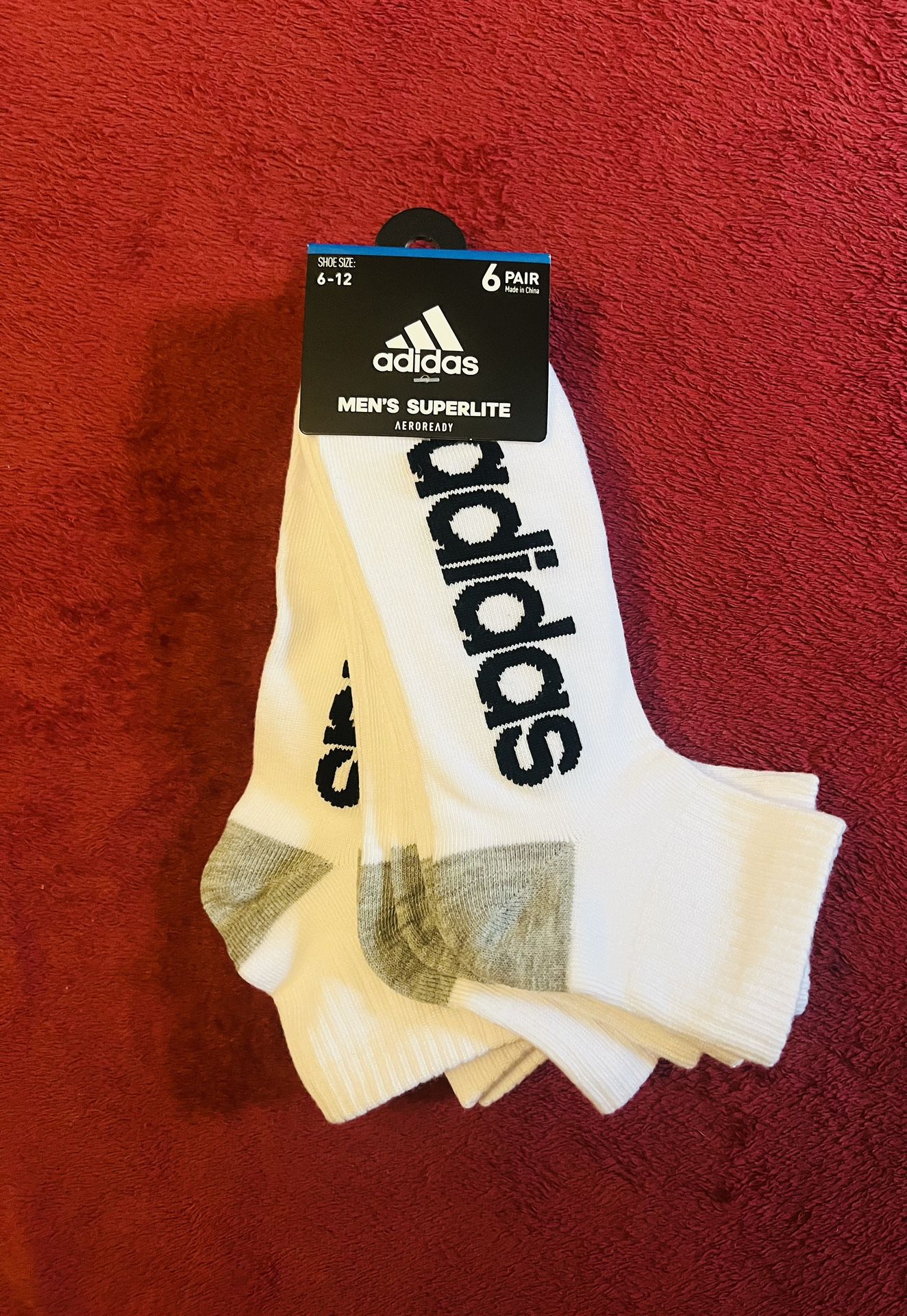 Adidas Socks Pack Of 6 Pairs 