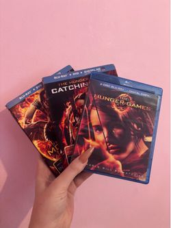 Hunger Games 1-3 Blue-ray Discs