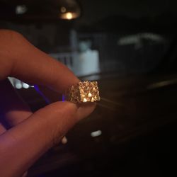 Gold Nugget Ring