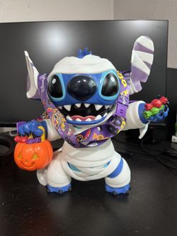 2025 Disney Mummy Halloween Stitch Popcorn Bucket