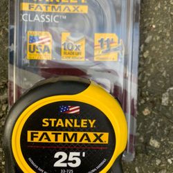 NEW Stanley Fatmax 25’ Measuring Tape