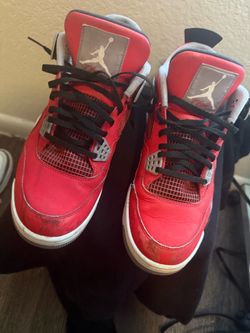 Nike Air Jordan 4 Retro Toro Bravo Red Men’s Size  11