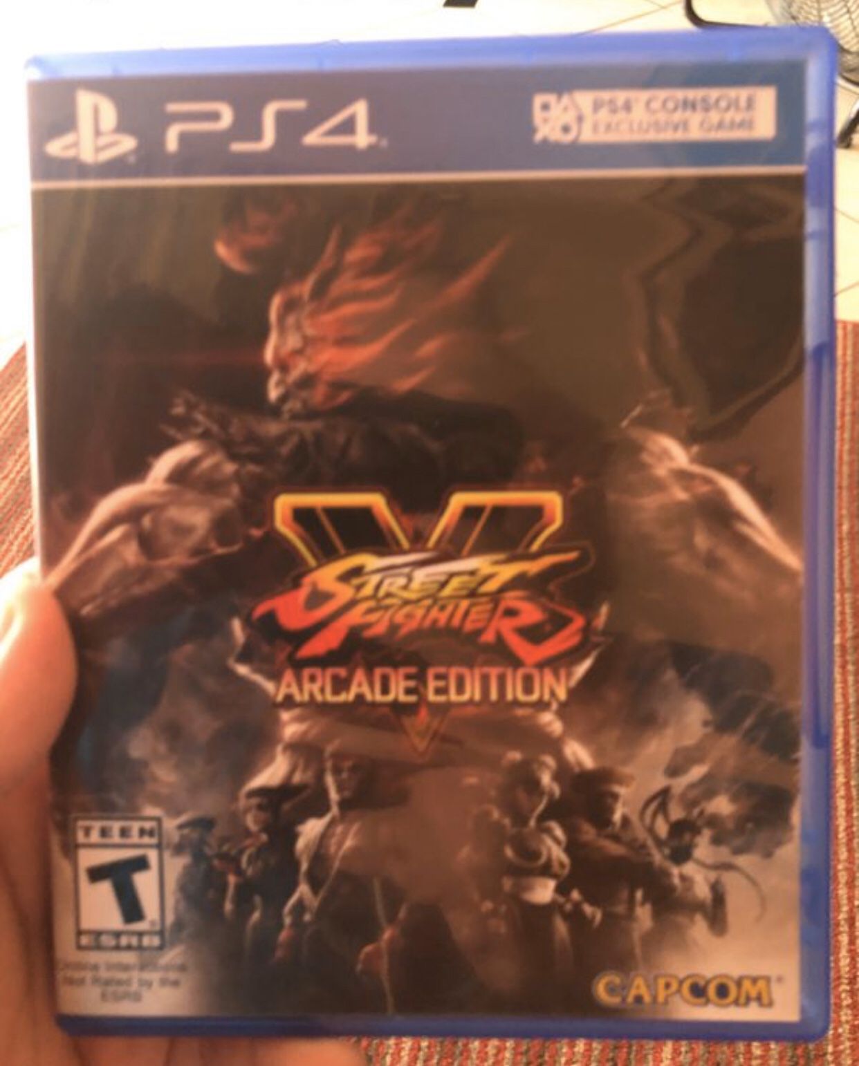 PS4 Game Street Fighter V Arcade Edition