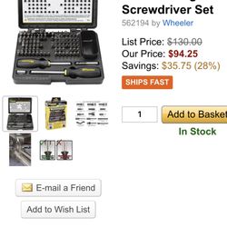 Gun Smithing  Screwdriver Set