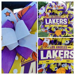 LA Lakers Wreath