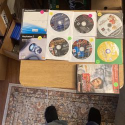 Ps2  Online And Network Start Up Disc. And Games  $8-$10 Each