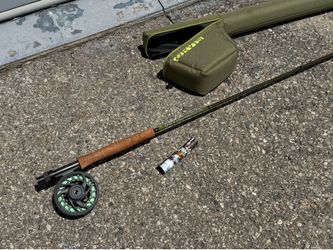 The Orvis Encounter 9' 5-weight (5wt) Fly Rod and Reel — **MISSING END GUIDE**