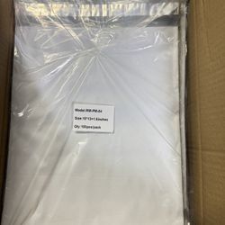 Large Poly Mailers 10x13'' 100Pcs, Shipping Bags for Clothing, Strong Adhesive Sealing Mailing Envelopes, Waterproof Postal Mailer Poly Bags for Small