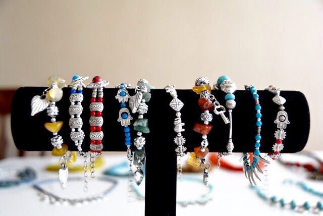 Beautiful handcrafted bracelets made by Moroccan artisans