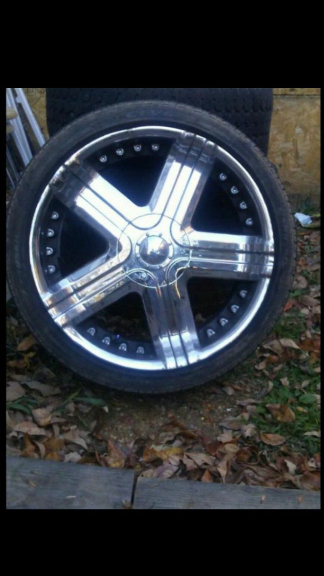 22 inch rims and tires 400 obo