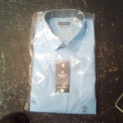 Van Heusen Fitted Shirt 16.5 34/35.