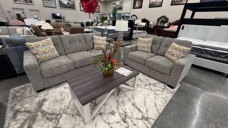 2 PC SOFA AND LOVESEAT