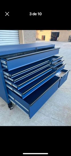 HUSKY 61IN 10 DRAWER TOOL CHEST NEW HAS A SMALL DENT for Sale in San  Bernardino, CA - OfferUp