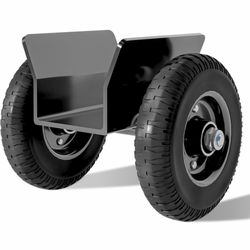 DOZAWA Panel Dolly - 700 Lbs Load Capacity, Heavy Duty Drywall Cart with 8" Wheels, Steel Mover for Wood, Plywood, Door, Fence, Sheetrock
