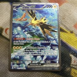 Zapdos Ex 151 202/165