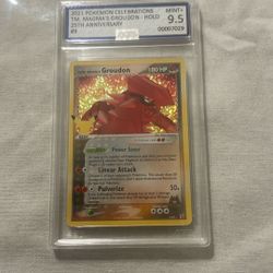 2021 Pokemon celebrations Tm. Magmas Groupon- Holo 25th Anniversary Mint 9.5