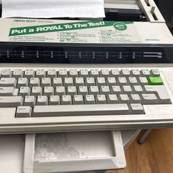 Electric Royal Typewriter  