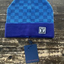 Designer Blue Beanie
