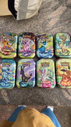 Pokemon Prismatic Tins (empty)