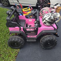 Pink Jeep
