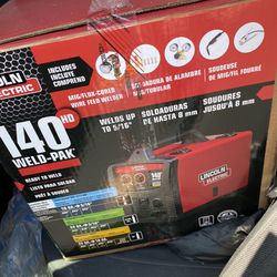 Lincoln 140 Electric Welder Brand New $450 Firm 