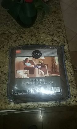 3pc. Reversible sofa protectors