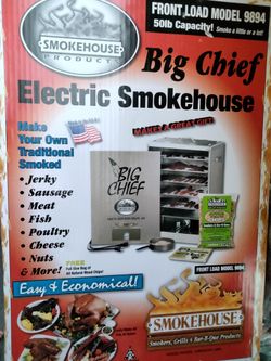 Big Chief Electric Smoker 50 Lb Capacity