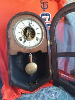 Vintage Vienna pendulum clock