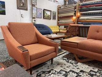 Stunning MCM Newly Upholstered Adrian Pearsall Inspired Lounge Chair