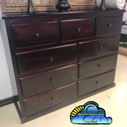 Nine Drawer Dresser Cherry Cajonera Nueva Comoda Bonita 