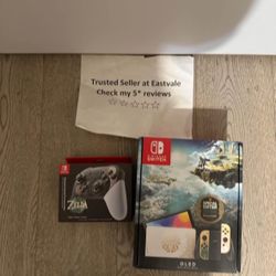 Nintendo Switch OLED Model the Legend of Zelda: tears of the kingdom With Pro Controller