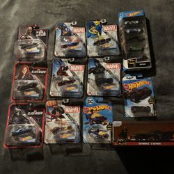 Marvel/Dc Hot wheels 