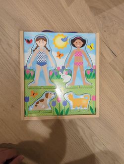 Magnetic Clothes Changing Toy