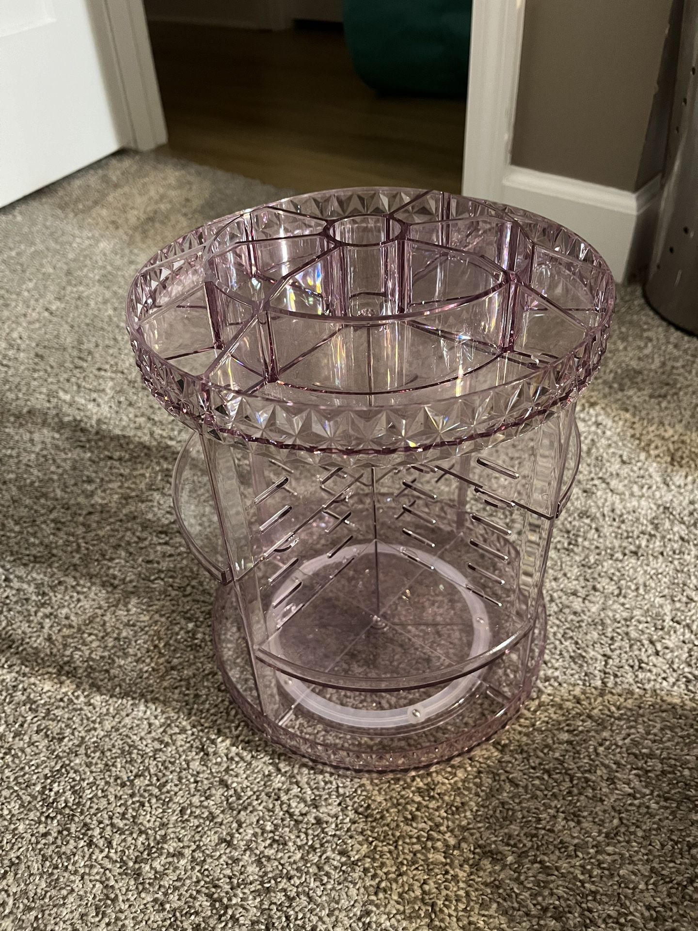 rotating makeup holder