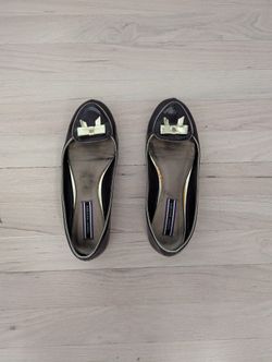 Women's Tommy Hilfiger Brown Flat Shoes Size 8