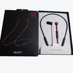 Beats By Dr. Dre - BeatsX Wireless In-Ear Headphones - Defiant Black-Red LN