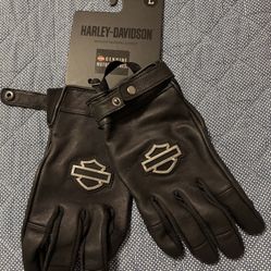Men’s Harley Davidson Leather Gloves 