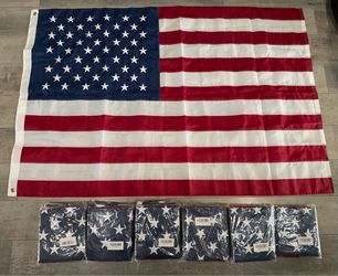 Lot of (29) NEW 4’x6’ High Quality USA Flags - $7ea Buy All
