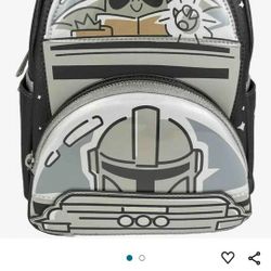 Mandalorian Grogu Loungefly Backpack