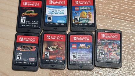 Nintendo switch games message for prices see my other listings for more gaming stuff no trades cash only