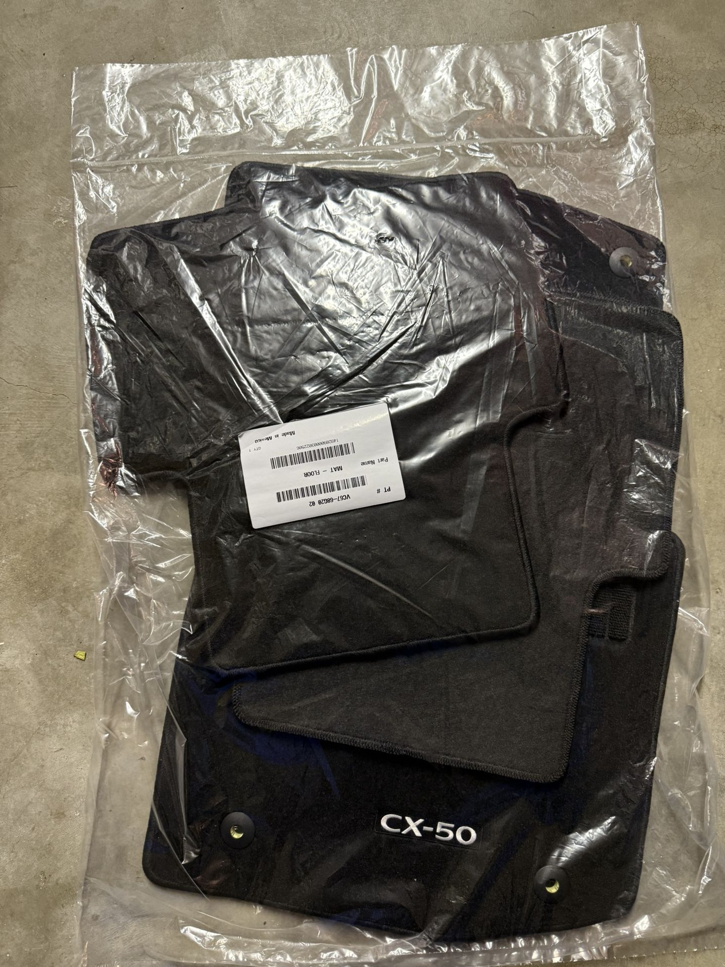 Mazda Carpet floor Mat - CX50
