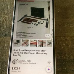 Stair Tread Template Tool Stair Tread Jig Stair Tread Measuring Tool 