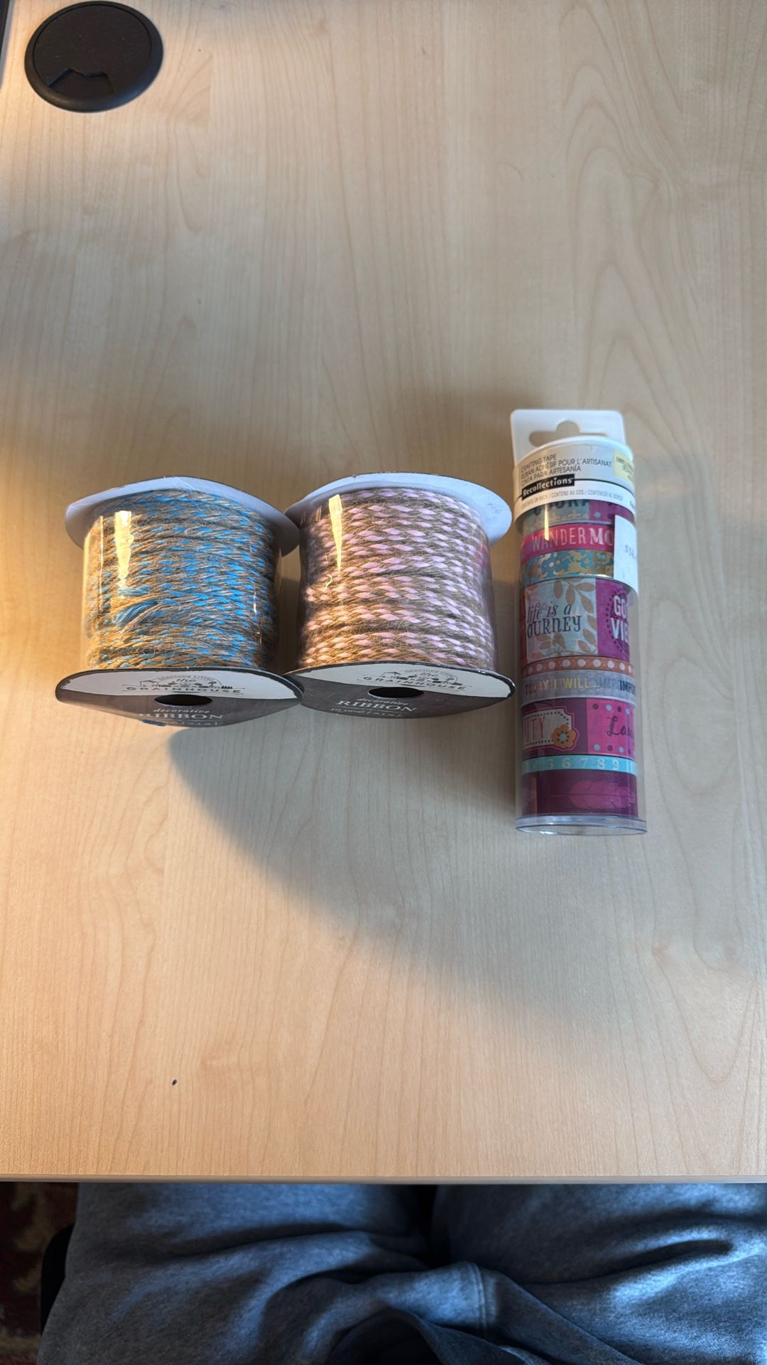 Ribbon Ropes And Washi Tape 