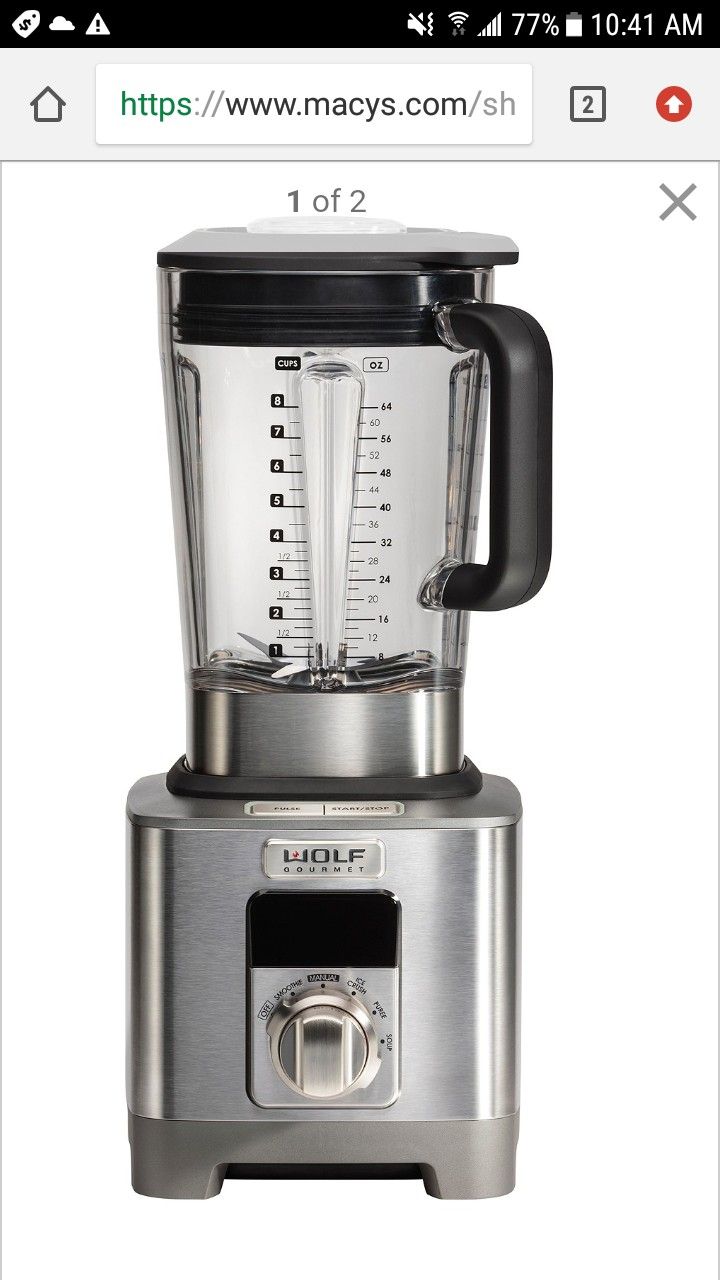 Wolf Professional Gourmet Blender Brand New